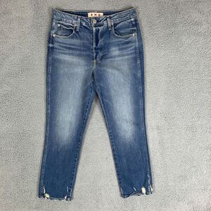 AMO Cropped Ankle Jeans in Classic Blue Size 31